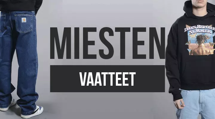 miesten vaatteet