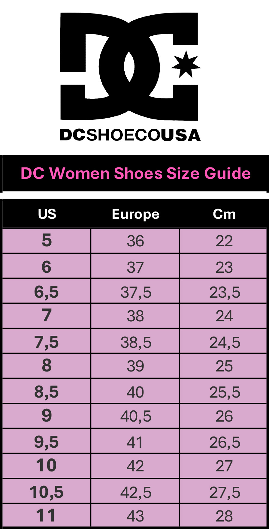 DC Shoes Women Koot