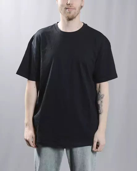BC Black Label premium oversize musta T-Paita - Miesten T-paidat - BC102-990 - 1