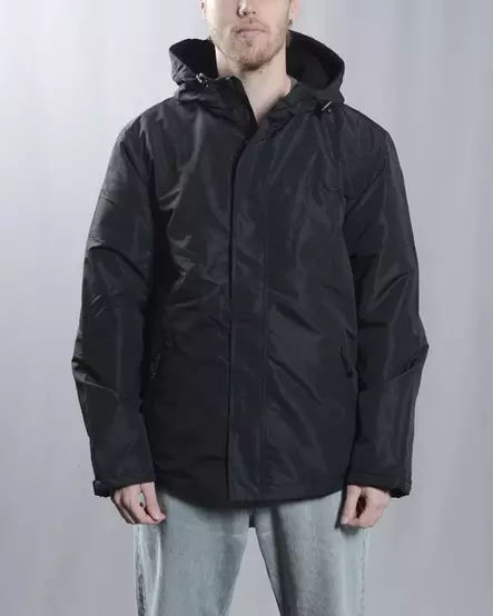 Brandit Frontzip musta Tuulitakki - Miesten takit - BD3167-990 - 1