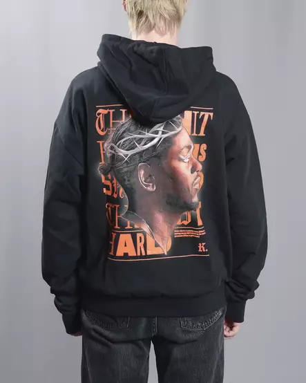 K-Dot Heavy Oversize Hoody - Hoodies - MT2458-990 - 1