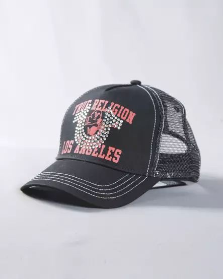True Religion Crystal HS Trucker lippis - Lippikset - TR4267-990 - 1