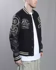 Schott NYC Teddy Avec Badges Jacket - Mens Jackets - LCBOWLER-990 - 3