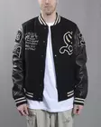 Schott NYC Teddy Avec Badges Jacket - Mens Jackets - LCBOWLER-990 - 1