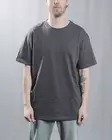 BC Black Label premium oversize tumman harmaa T-Paita - Miesten T-paidat - BC102-970 - 3