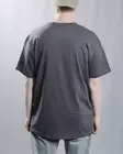 BC Black Label premium oversize tumman harmaa T-Paita - Miesten T-paidat - BC102-970 - 2