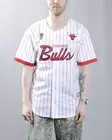 Mitchell & Ness Chicago Bulls Head Coach striped mesh button shirt - Mens t-shirts - TP17503-CBU-000 - 6