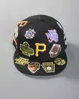 New Era 59FIFTY All Over Logo Pittsburgh Pirates Fitted - Lippikset - 60803400 - 6