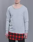 Urban Classics Long Flanel B.O.E. Crew - Mens Crewnecks - TB1250 - 1