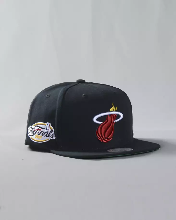 Mitchell & Ness Miami Heat TopSpot Snapback - Caps - HHSS2976-MHE-990 - 1