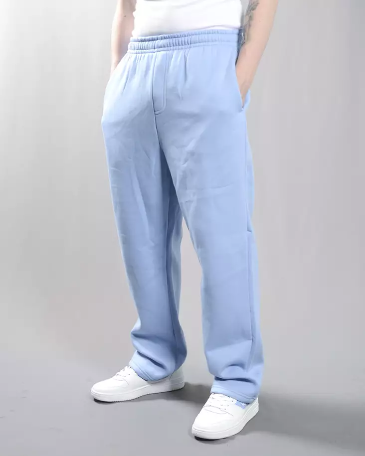 BC Black Label Straight Leg Collegehousu vaaleansininen - Miesten Housut - BC288-510 - 1
