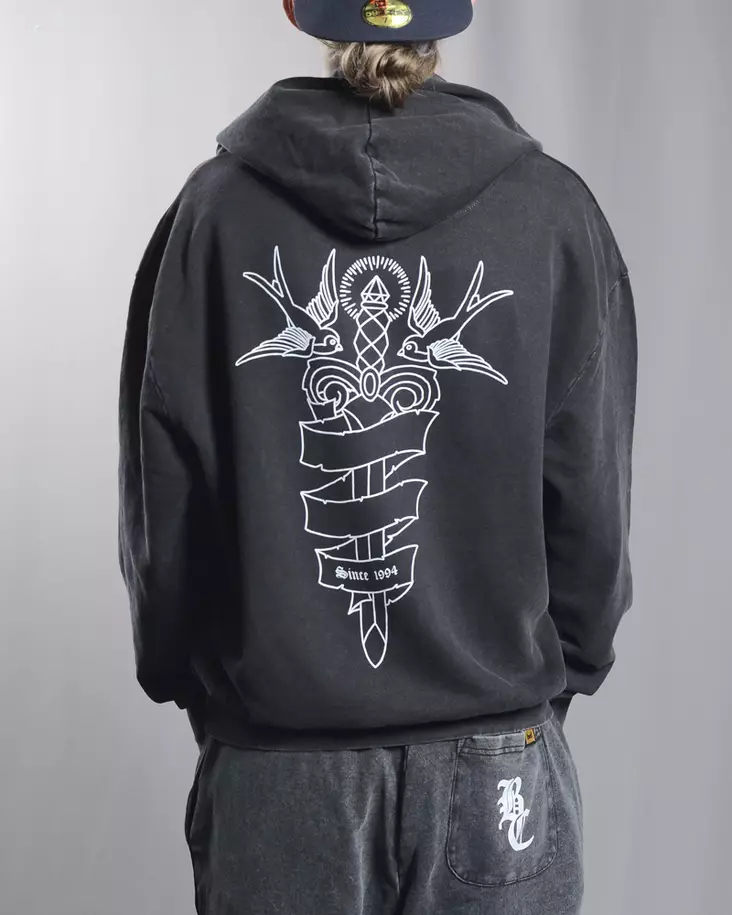 BC Gothic Vintage Oversize Huppari - Miesten Hupparit - BC191-211210 - 1