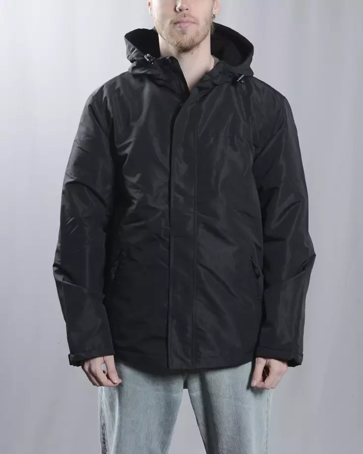 Brandit Frontzip musta Tuulitakki - Miesten takit - BD3167-990 - 1