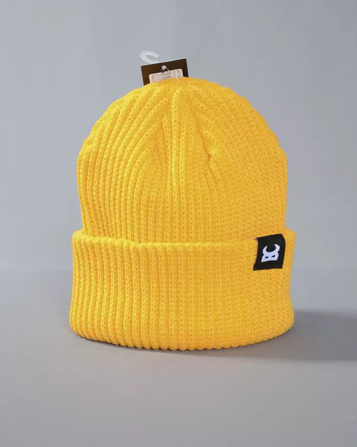 Bronx Clothing Heavy Rib Label Beanie - Beanies - BC1502RB-0102-330 - 1