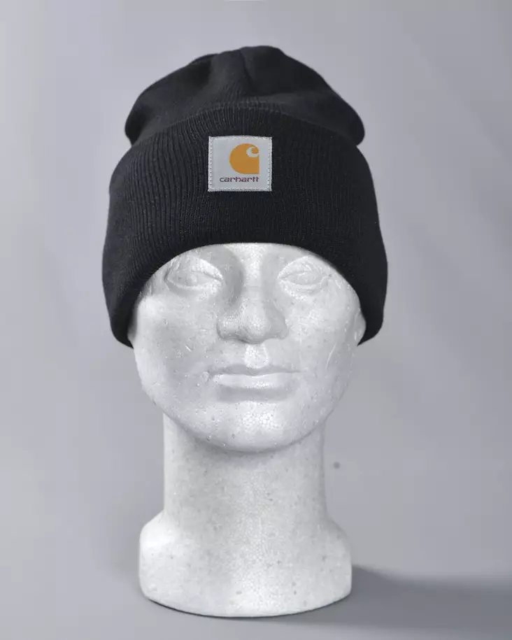 Carhartt Watch Hat Beanie - Black - Beanies - I020222.8900 - 1