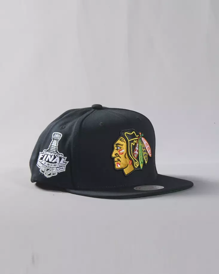 Mitchell & Ness Chicago Blackhawks Top spot Snapback - Lippikset - HHSS6743-CBH-990 - 1