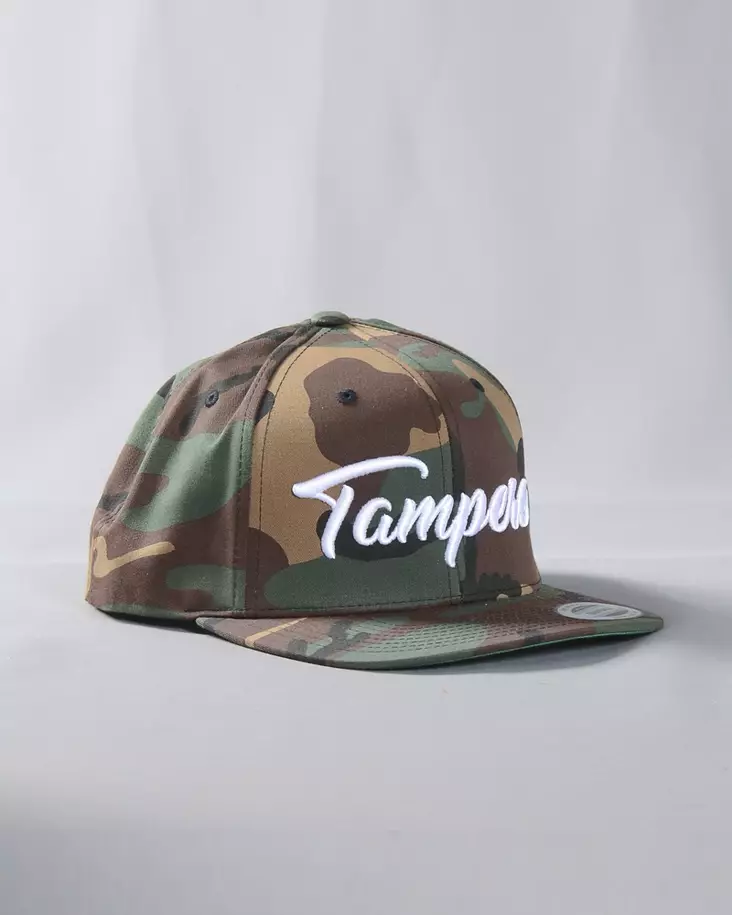 Tampere Script Camo Snapback - Lippikset - 6089M-T001-80500 - 1
