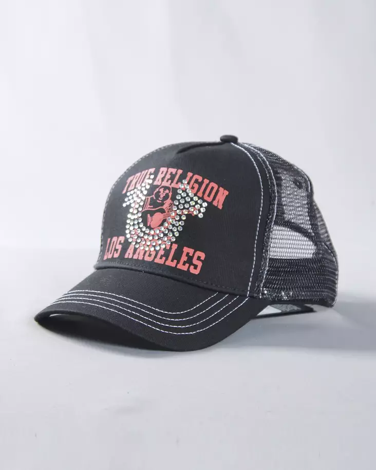 True Religion Crystal HS Trucker - Caps - TR4267-990 - 1