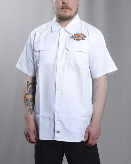 DICKIES CLINTONDALE REC S/S SHIRT - Mens Collar Shirts - DK0A4XRRWHX1 - 1