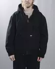 Dickies Hilham Hooded Canvas Jacket - Mens Jackets - DK0A87O5BLK1 - 3