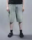 Karl Kani OG Denim Baggy Jorts Shortsit suoraan edest=C3=A4 kuvattuna,=
edess=C3=A4 pikkutaskussa Karl Kani logo brodeerattuna - Mens Shorts - 60100001 - 3
