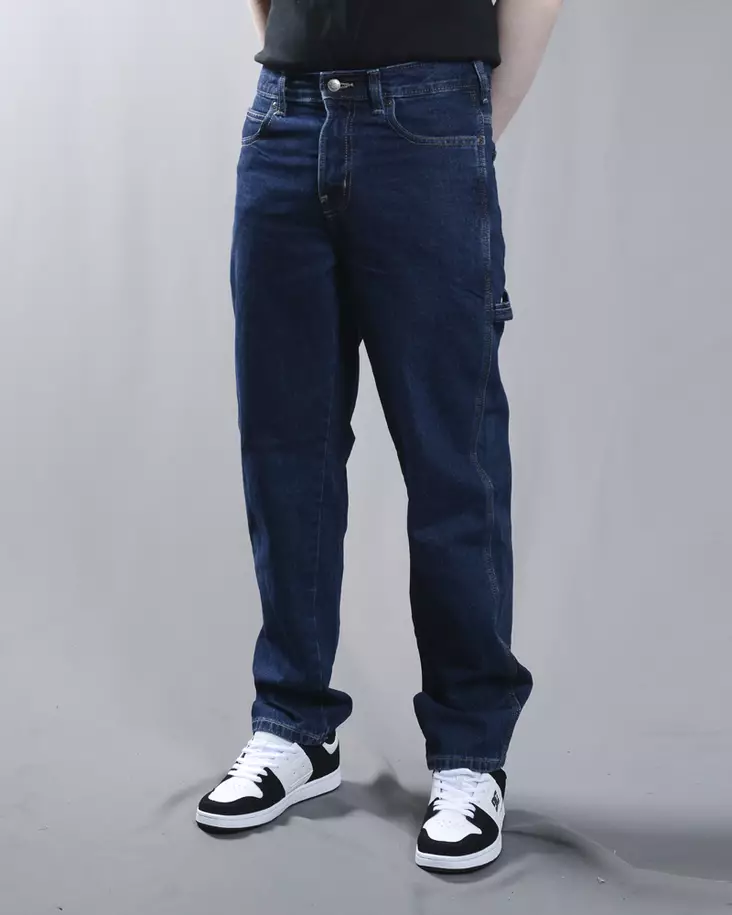 DICKIES 993 Reg Tapered Carpenter Jeans Dark Indigo - Miesten Farkut - DK0A88PL0DD1 - 1