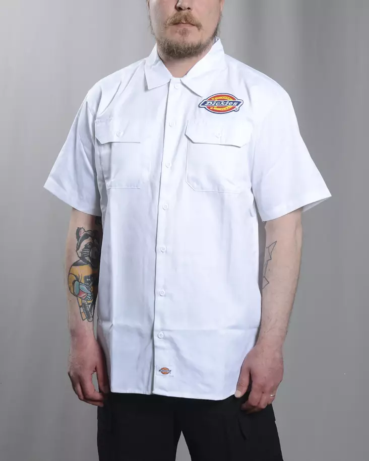 DICKIES CLINTONDALE REC S/S SHIRT - Mens Collar Shirts - DK0A4XRRWHX1 - 1