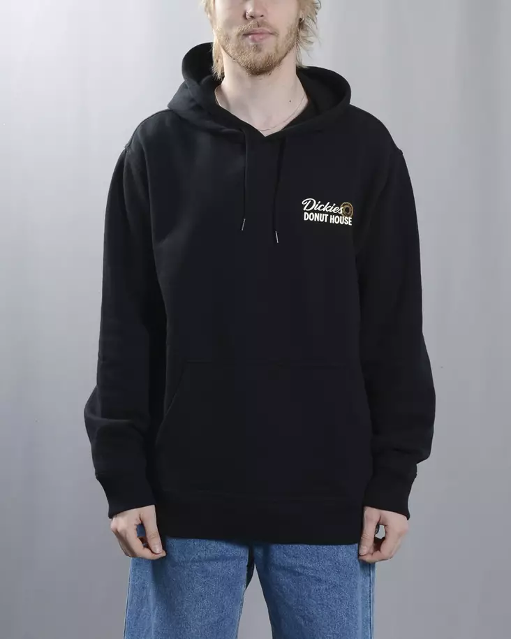 Dickies Donut House hoodie - Black - Hoodies - DK0A88ATBLK1 - 1