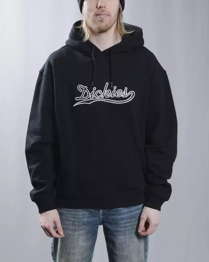 Dickies Loose Wave Huppari Musta - Miesten Hupparit - DK0A883KBLK1 - 1