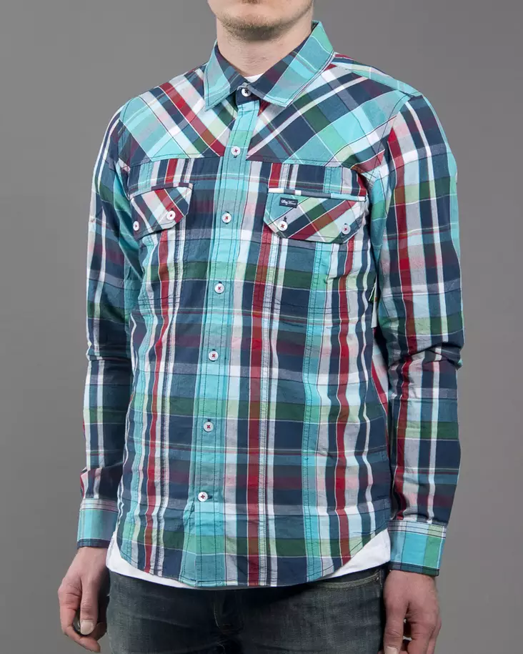 LRG Higher Field LS Woven - Mens Collar Shirts - 7b142011 - 1