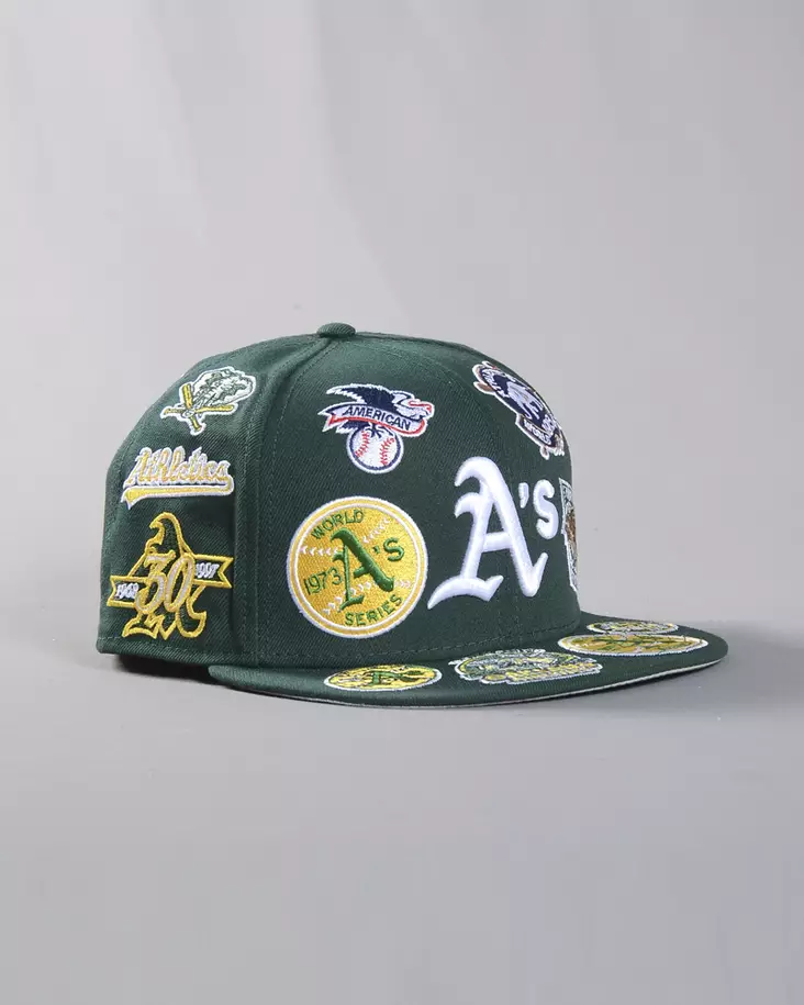 New Era 59FIFTY All Over O. Athletics - Caps - 60803521 - 1