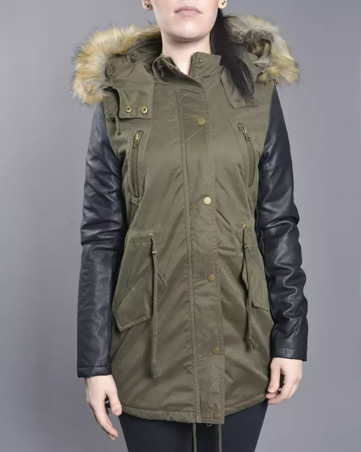 Urban Classics Ladies L.Im.Sleeve Parka - Ladies Jackets - TB1091 - 1