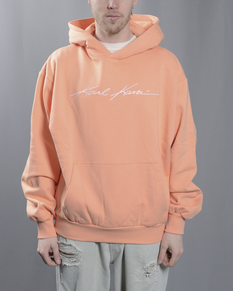 Karl Kani Felpa Autograph Heavy Os Zip Hoodie Black Uomo » Streetwear