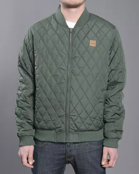 Urban Classics Diamond Q. Nylon Jacket - Mens Jackets - TB862 - 2