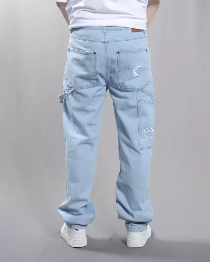 Karl Kani Retro Baggy Workwear farkut – Vaaleansininen - Miesten Farkut - 6000502 - 1