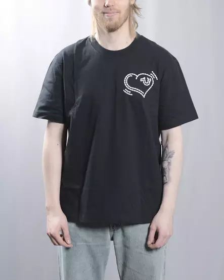 True Religion SS Puff Cat T-paita - Musta - Miesten T-paidat - 109773 - 2