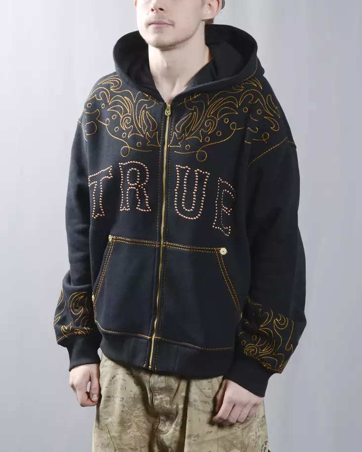 True Religion Rodeo Big T Zip Up - Hoodies - 110264 - 1