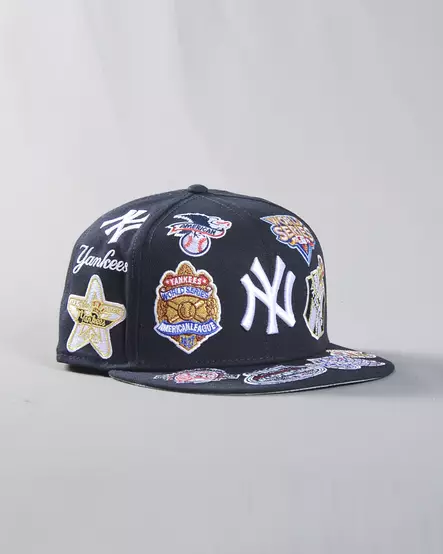 New Era 59FIFTY All Over NY Yankees - Lippikset - 60803445 - 1