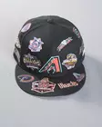 New Era 59FIFTY All Over Logo Arizona DiamondBacks Fitted - Lippikset - 60803275 - 6