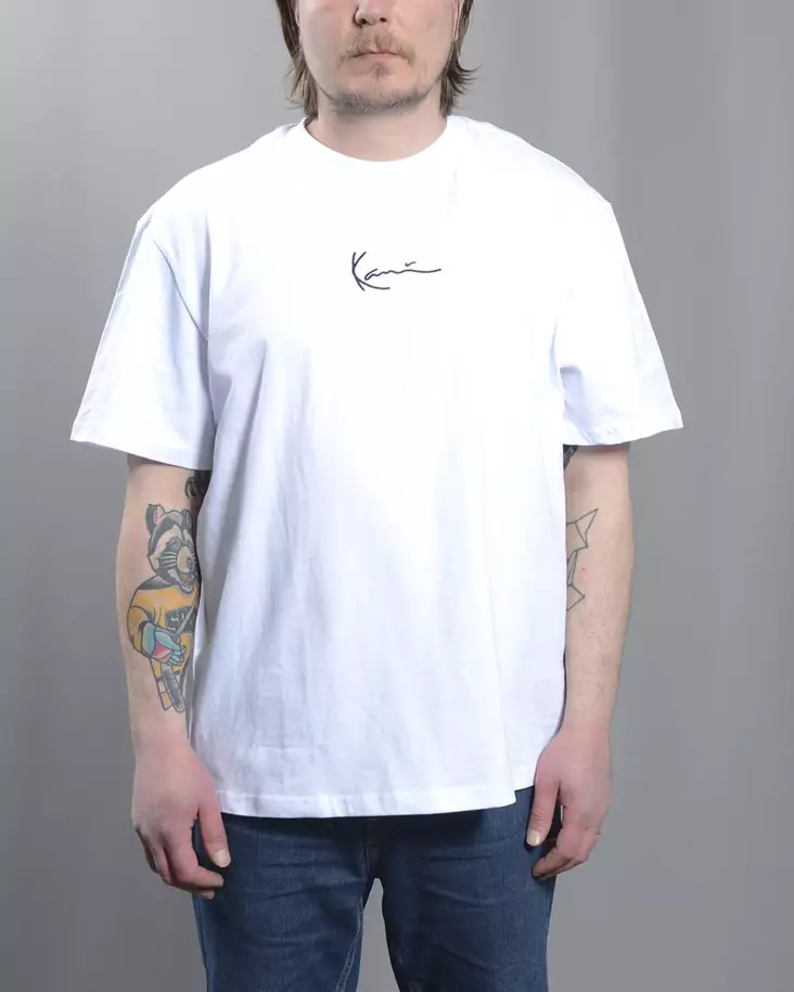 KARL KANI Small Signature T-paita - Miesten T-paidat - 6060585 - 1