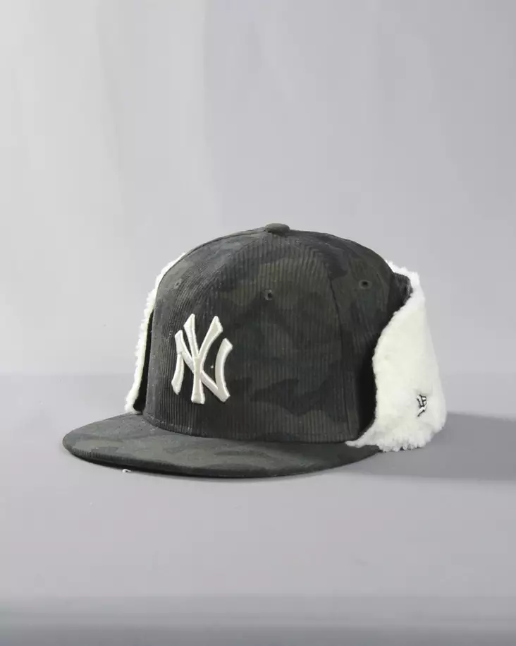 New Era 59FIFTY Down flap NY Yankees Corduroy Fitted - Camo - Caps - 60842645 - 1
