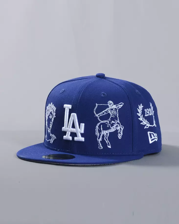 New Era 59FIFTY LA Dodgers Mythical Fitted - Blue - Caps - 60667625 - 1
