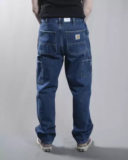 Carhartt WIP Single Knee Farkut - Miesten Farkut - I032024.0106 - 1