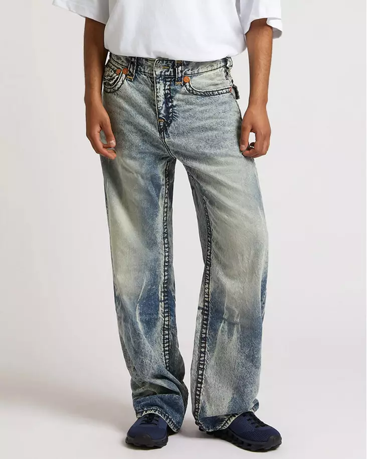 True Religion Vinny Super T baggy farkut - electric groove - Miesten Farkut - 109656 - 1