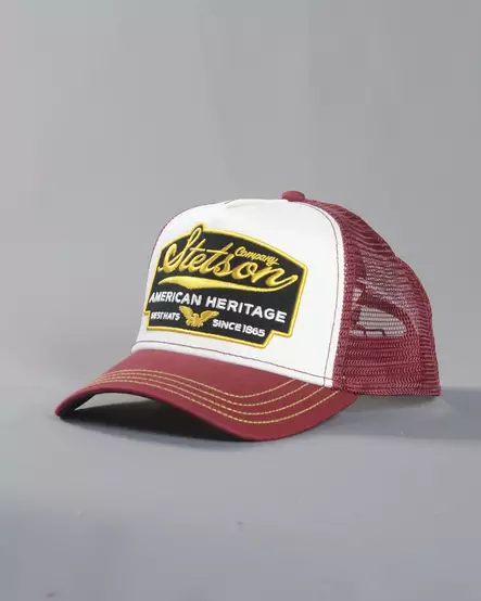 Stetson America Heritage Trucker Cap - Caps - 7751103-87 - 1