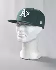 New Era 59FIFTY Athletics League Essential fitted lippis vihreä - Lippikset - 60941127 - 3