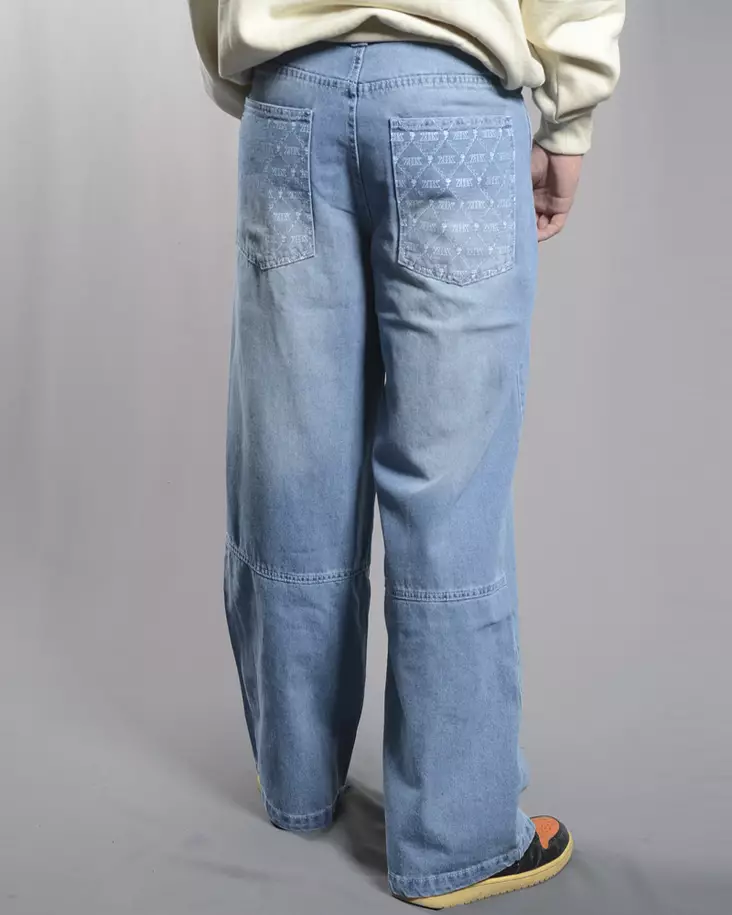 Karl Kani OG AOP Relaxed Baggy Jeans - Mens Jeans - 60000107 - 1