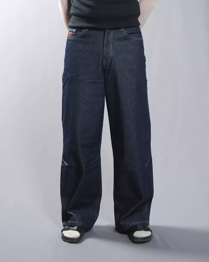 Karl Kani Rinsed relaxed Baggy farkut - Miesten Farkut - PD00010807 - 1