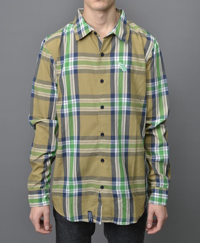 LRG Gridiron Gladiator LS Woven - Mens Collar Shirts - 7H122017 - 1