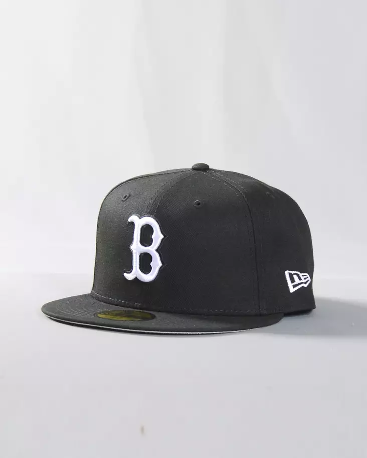 New Era 59FIFTY Boston Redsox MLB Basics Fitted Musta - Lippikset - 11941977 - 1